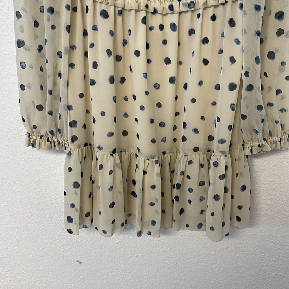 Aritzia Wilfred Tempest Dress Birch Classic Navy size medium NWT - Picture 3 of 12